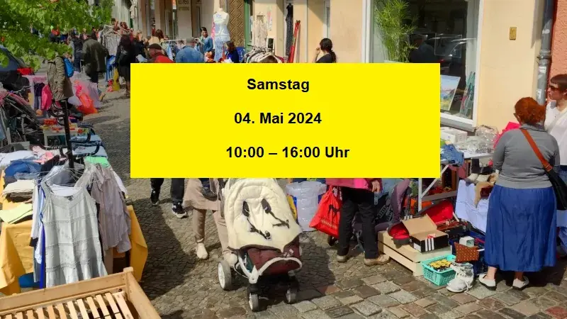 Frühjahrs-Straßenflohmarkt im Klausenerplatz-Kiez